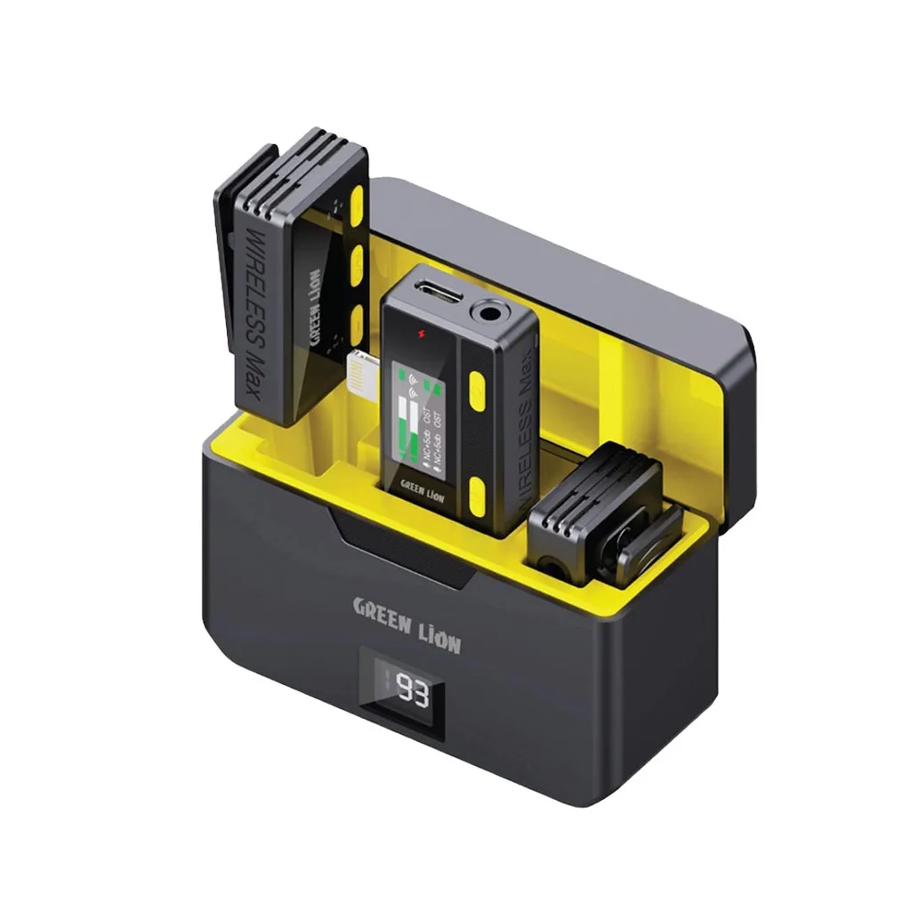 میکروفن یقه ای گرین لاین مدل Wireless Microphone With Remote